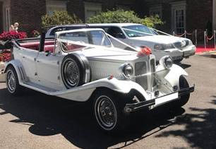 Beauford Tourer at De Courceys Manor in Cardiff
